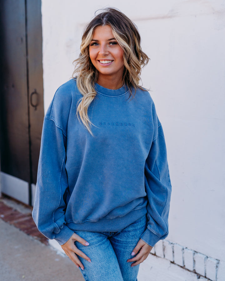 Billabong: Saltwashed Kendal Fleece Crew Sweatshirt