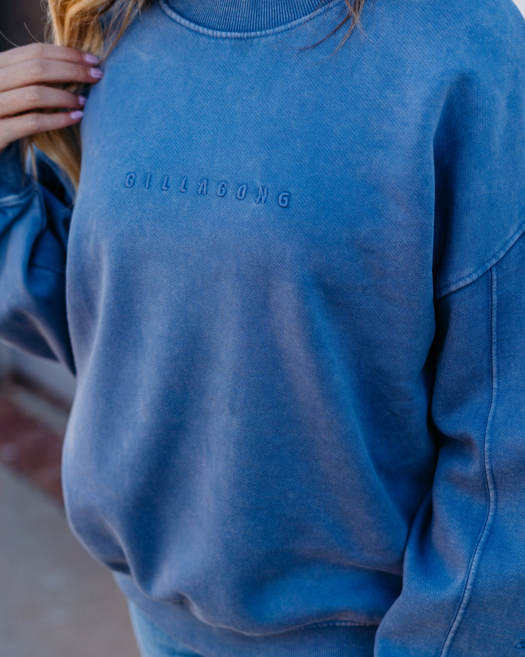 Billabong: Saltwashed Kendal Fleece Crew Sweatshirt