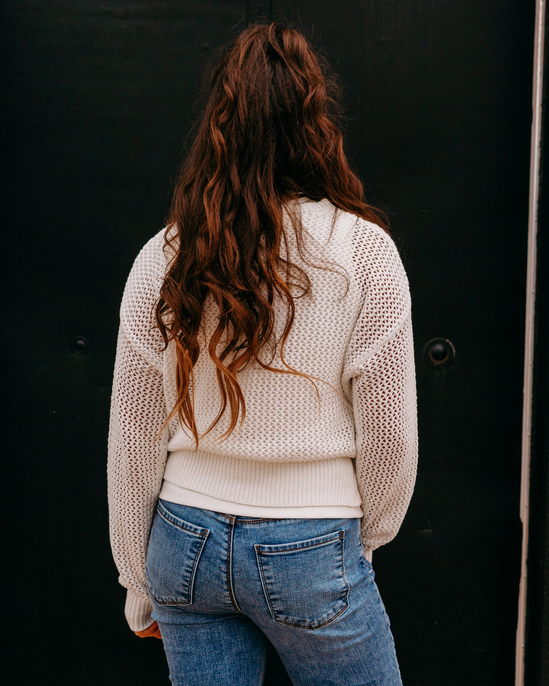 Z Supply: Open Beach Sweater in White