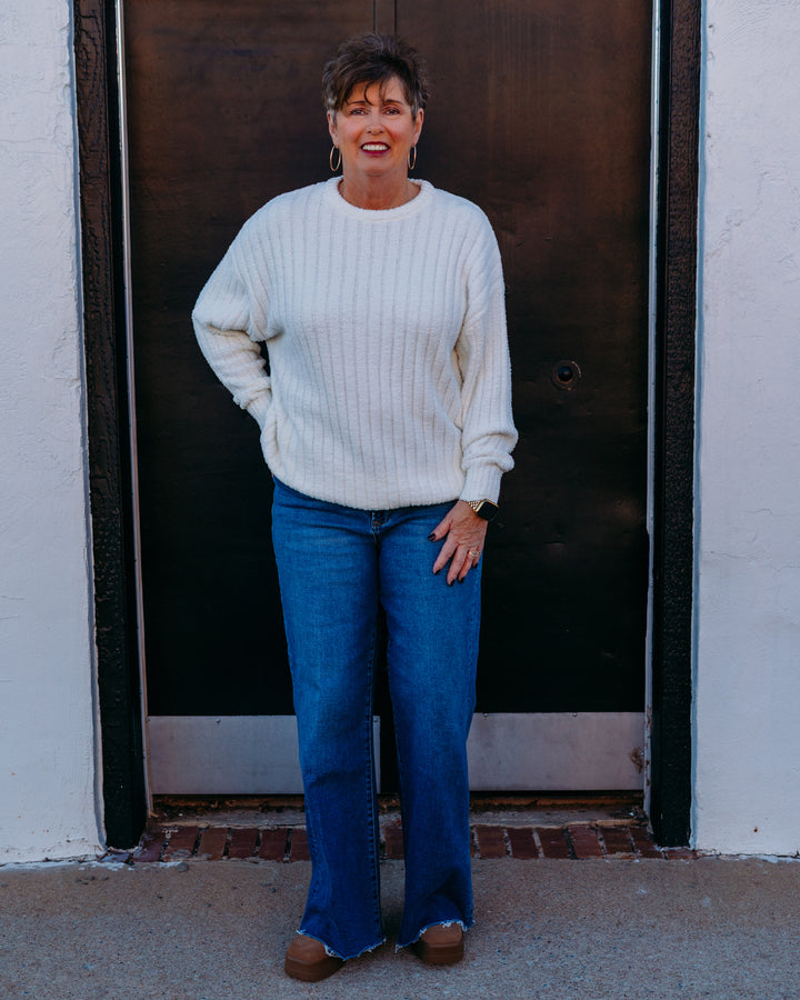 UGG: Riz Top Rib in Cream (1163151)