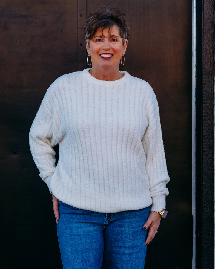 UGG: Riz Top Rib in Cream (1163151)