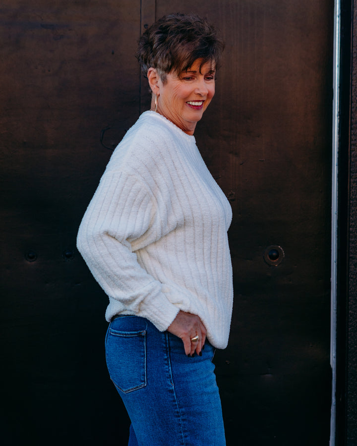 UGG: Riz Top Rib in Cream (1163151)