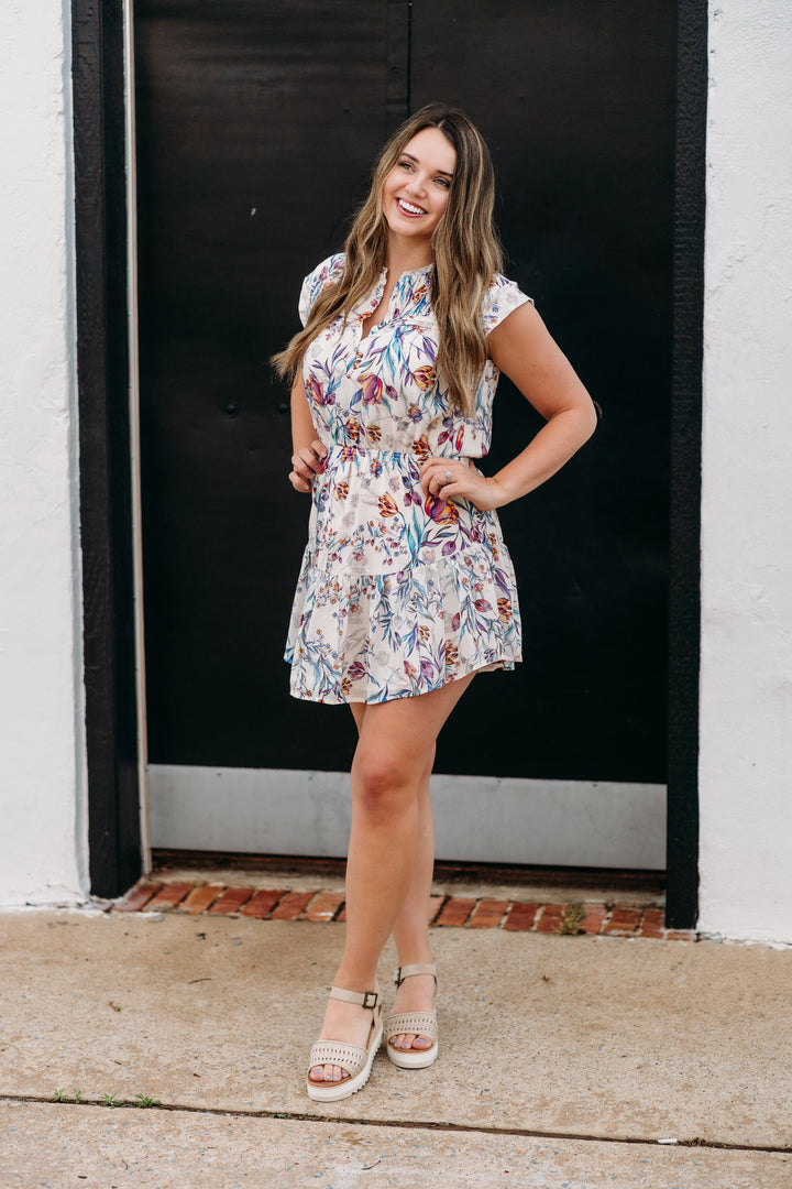 Steve Madden: Faith Dress in Antique Floral Print