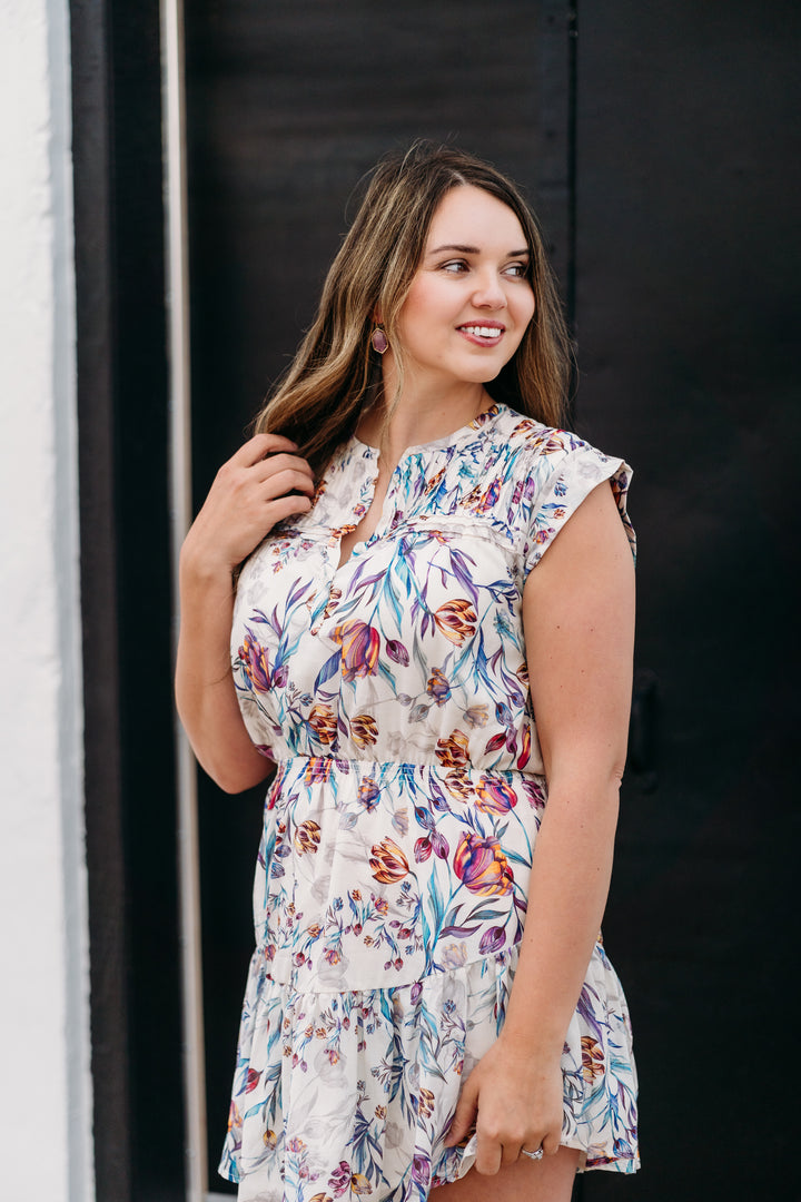 Steve Madden: Faith Dress in Antique Floral Print