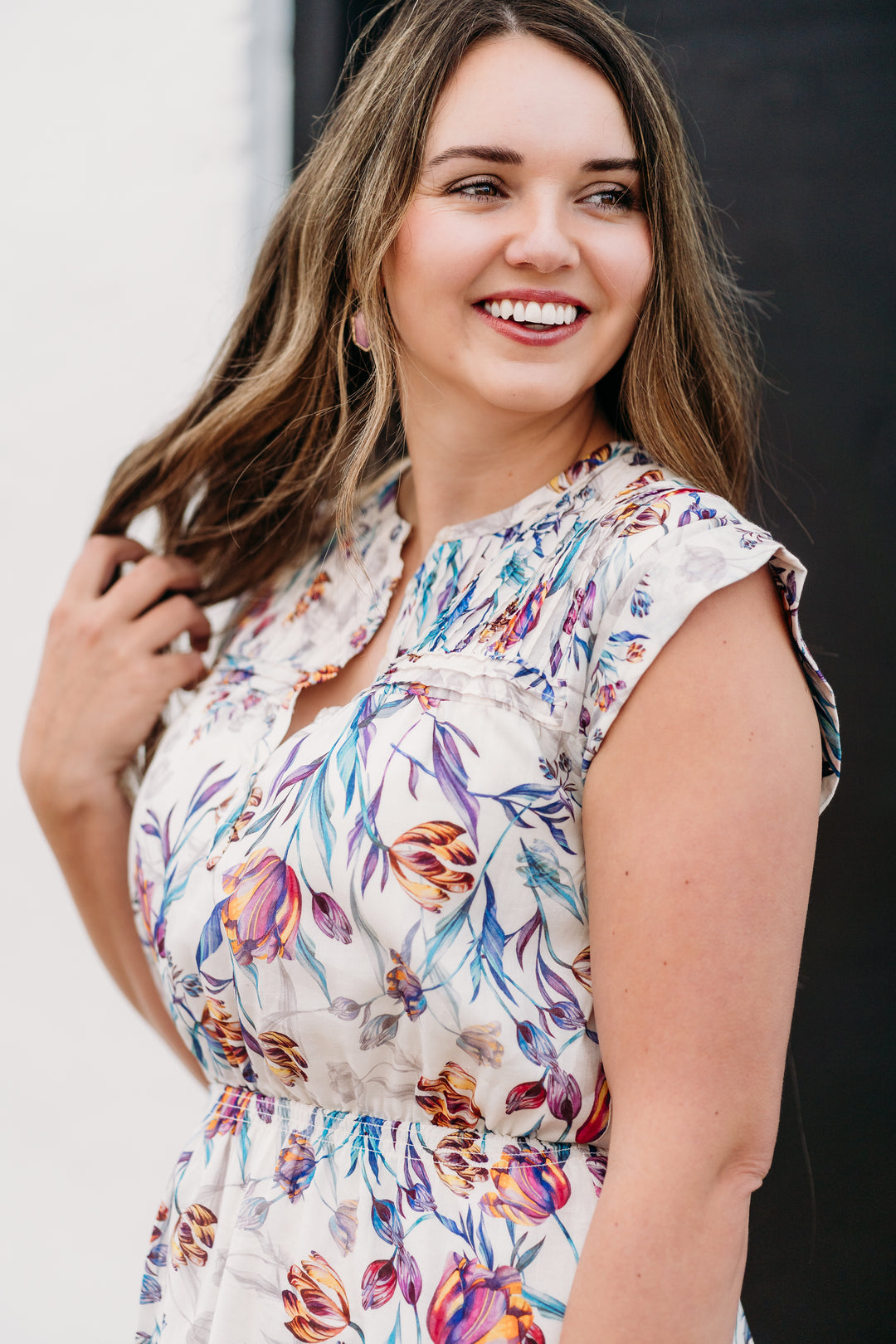 Steve Madden: Faith Dress in Antique Floral Print