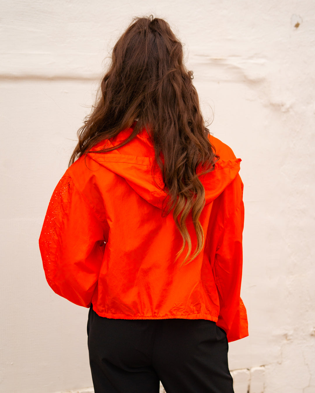 UGG: W Chiara Full-Zip Hooded Jacket in Lobster - The Vogue Boutique