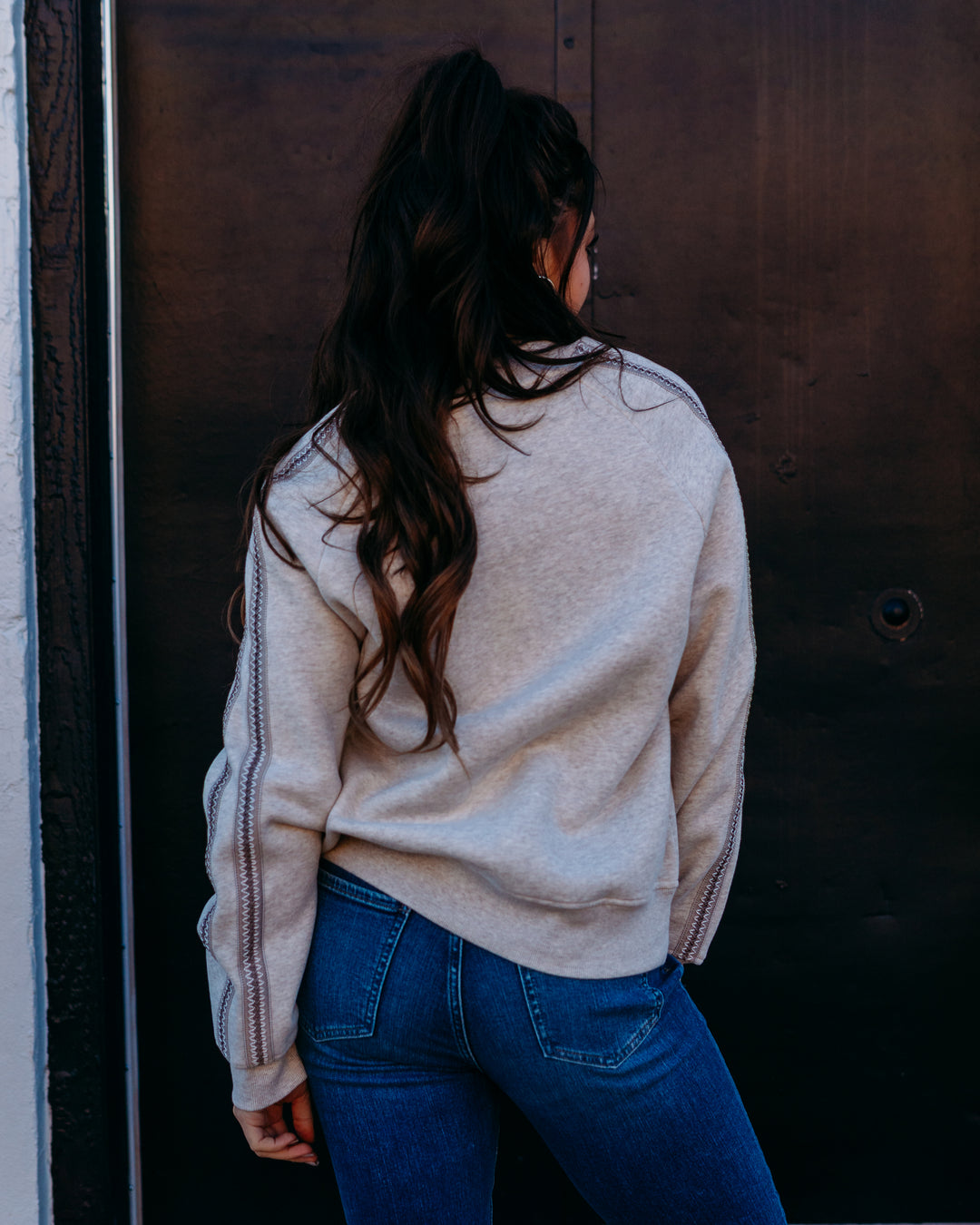 UGG: Men Oversized Tasman Crewneck in Caribou Heather (1172191)