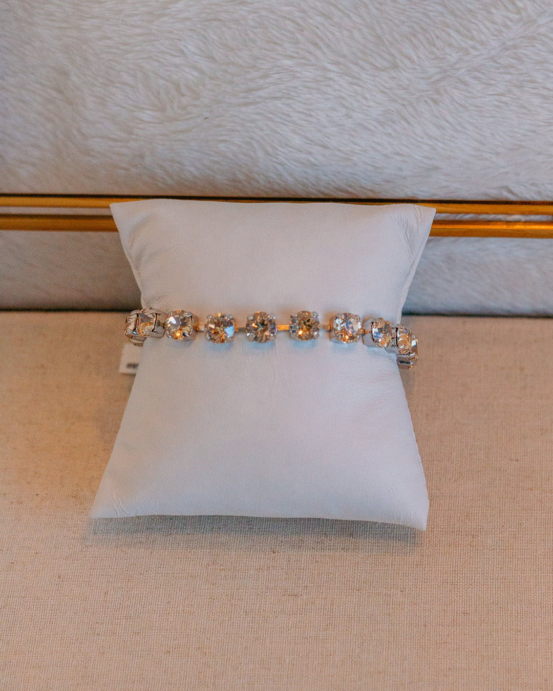 Mariana: Clear Small Stone Bracelet in Silver B-4252-001MOL-RO