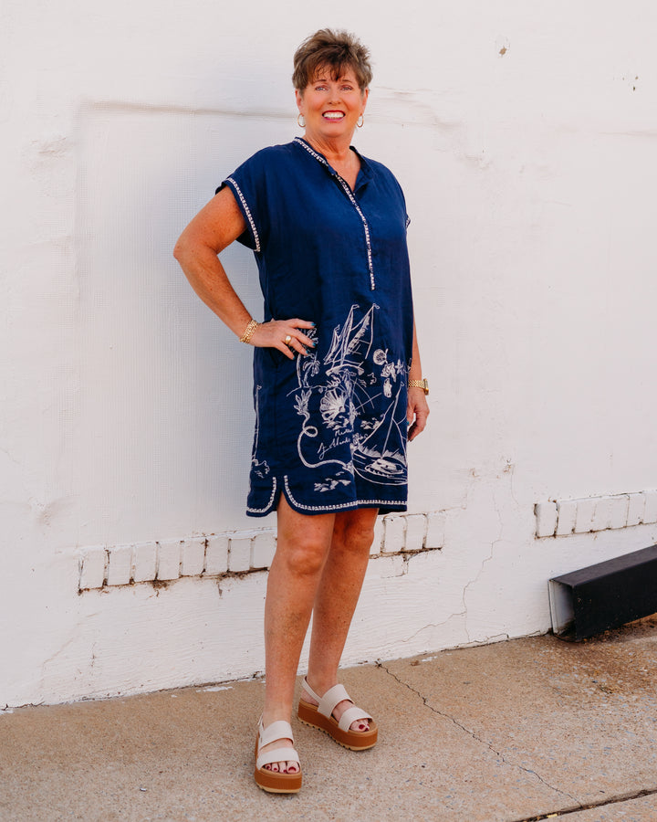 Johnny Was: Mishti Dress in Delphina (C36326)