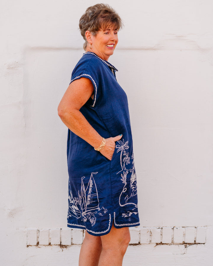 Johnny Was: Mishti Dress in Delphina (C36326)