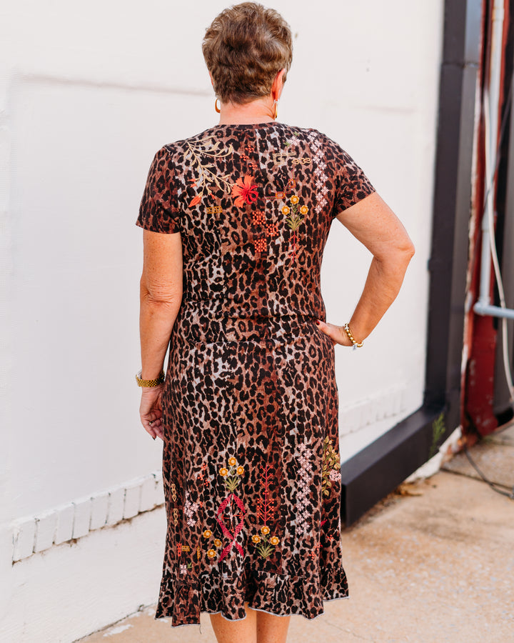 Johnny Was: Elbow Sleeve Asymmetric Hem Dress