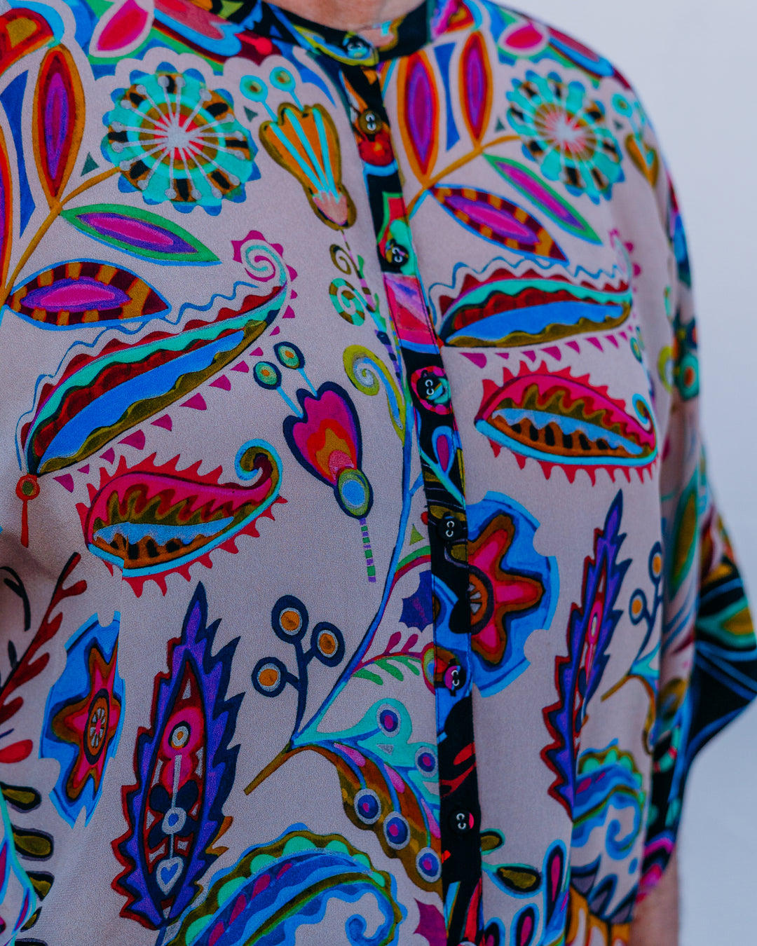 Johnny Was: Flow Shrug in Silvana