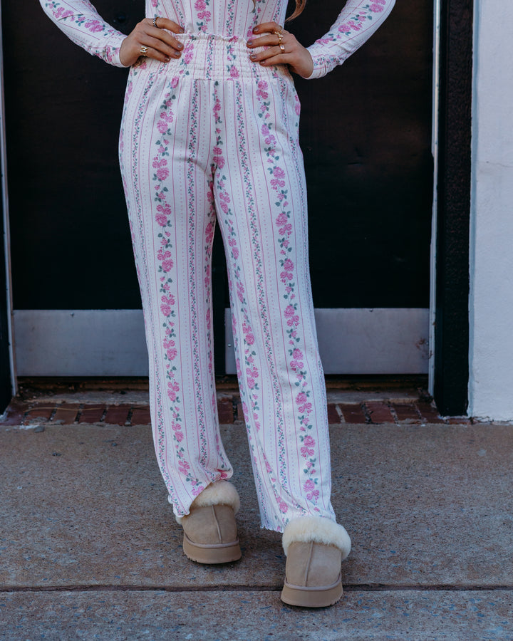 Z Supply: Dawn Boudoir Pant in Vanilla Ice