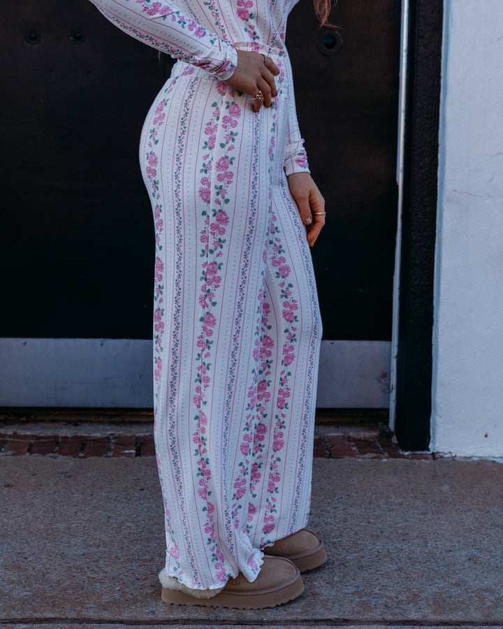 Z Supply: Dawn Boudoir Pant in Vanilla Ice