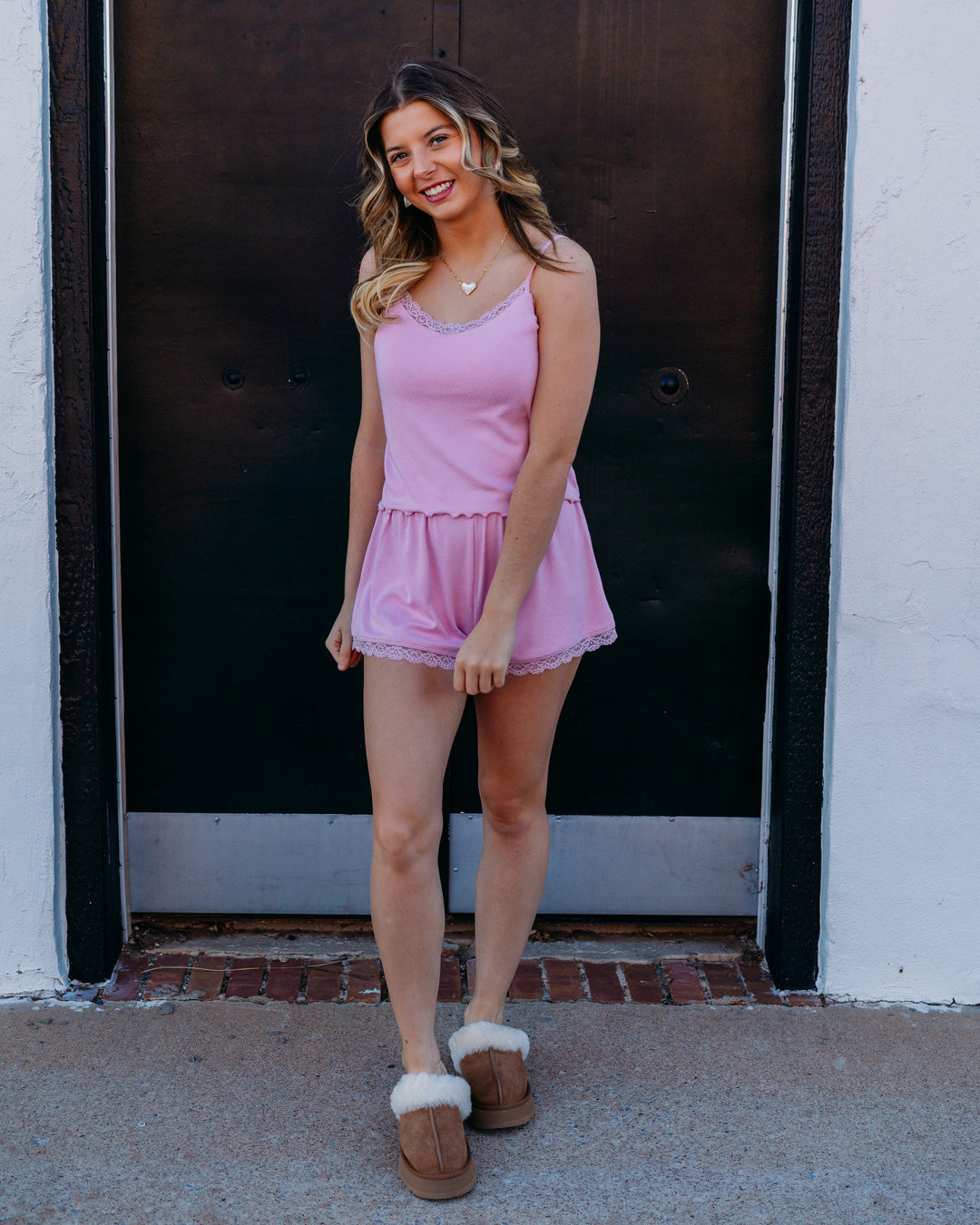 Z Supply: Heart Felt Cami in Pink Crush