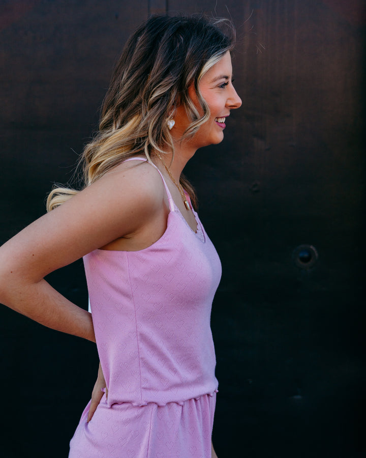 Z Supply: Heart Felt Cami in Pink Crush