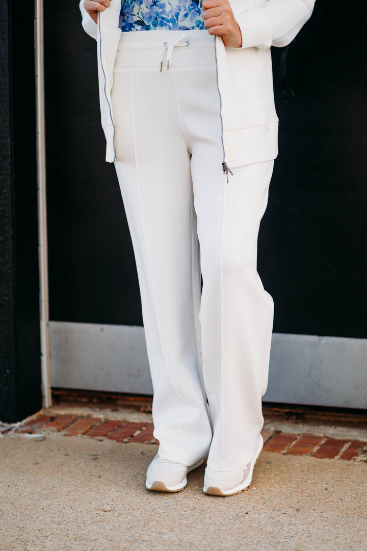 Spanx: Airessentials Luxe Straight Leg Pant in Powder
