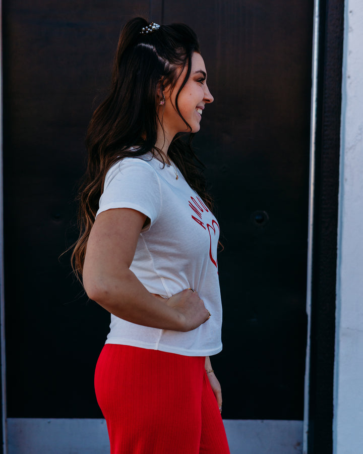 Z Supply: Amour Tourist Tee in Sea Salt