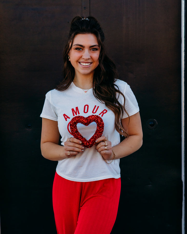 Z Supply: Amour Tourist Tee in Sea Salt