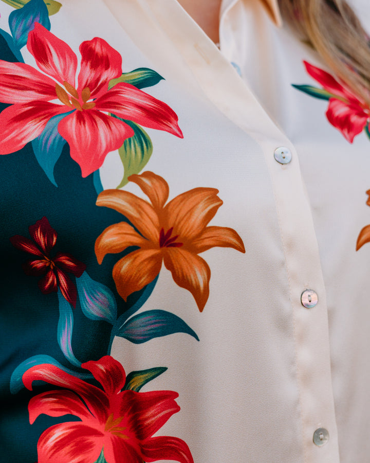 Z Supply: Lani Kiwi Button Up in Multi