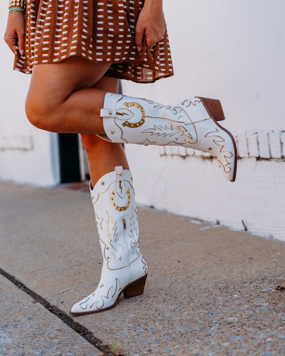 Jessica Simpson: Zembitti in Bright White