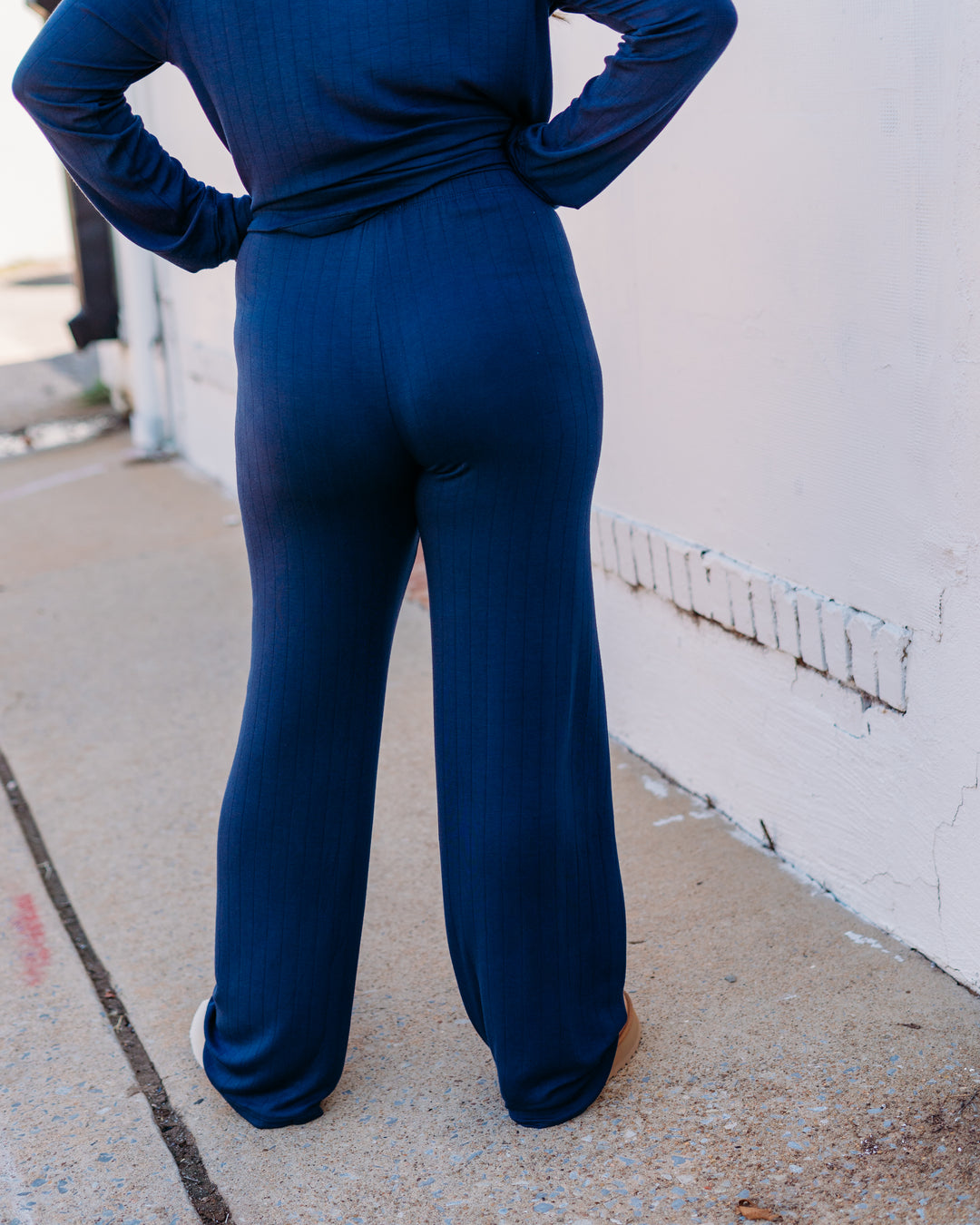 Z Supply: Classique Rib Pant in Eclipse