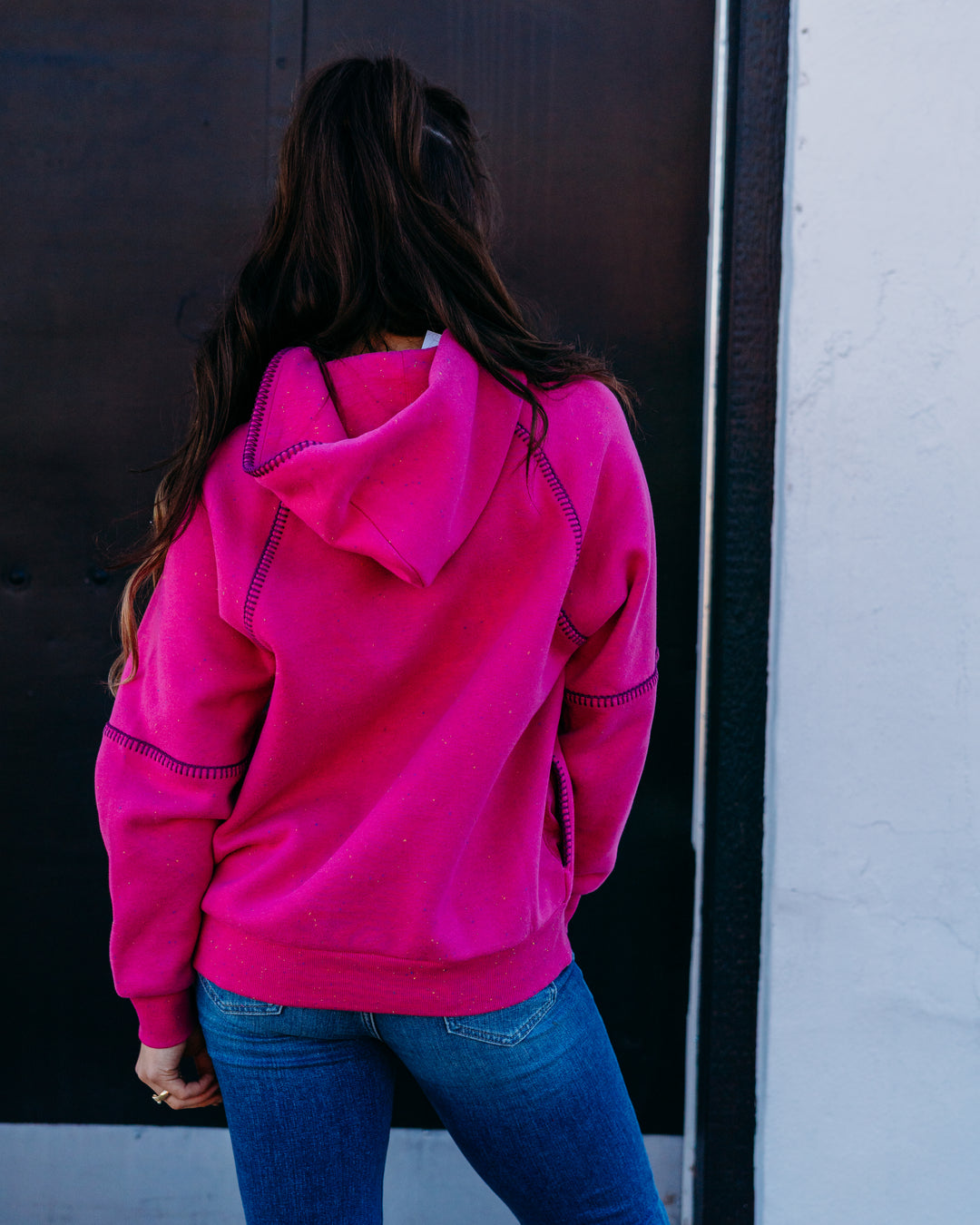 Ugg: Classic Hoodie in Va Voom Heather (1158751)