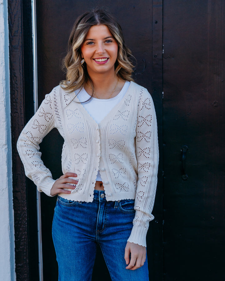 Z Supply: Gema Cardigan in Cloud