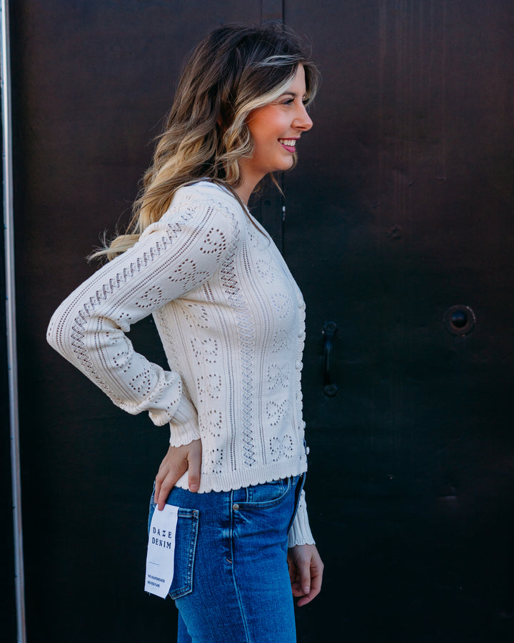 Z Supply: Gema Cardigan in Cloud