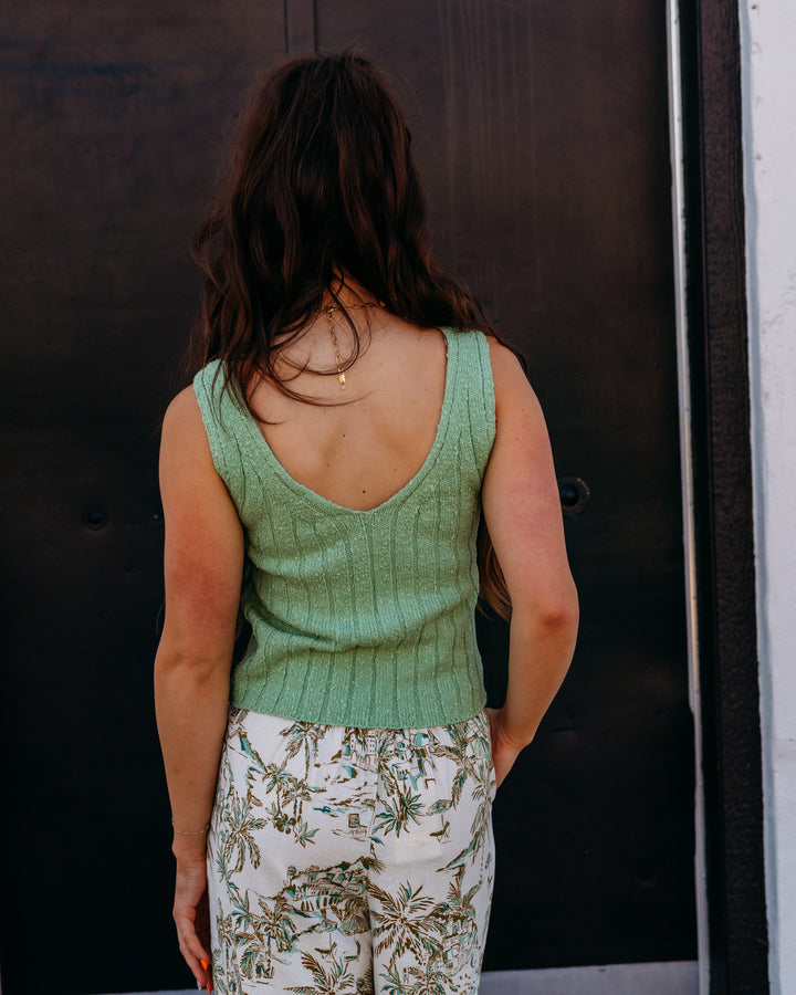 Z Supply: Acadia Sweater Tank in Sprout
