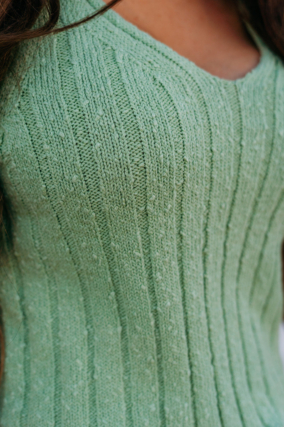 Z Supply: Acadia Sweater Tank in Sprout