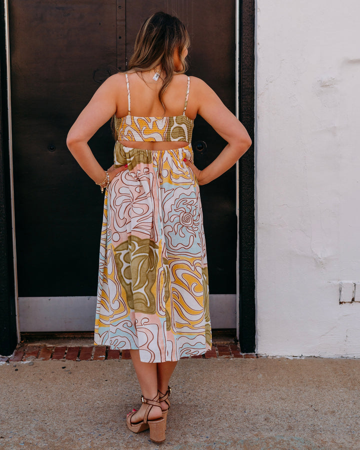 Billabong: Island Life Midi Drs in Clearwater (BL000436W) - The Vogue Boutique
