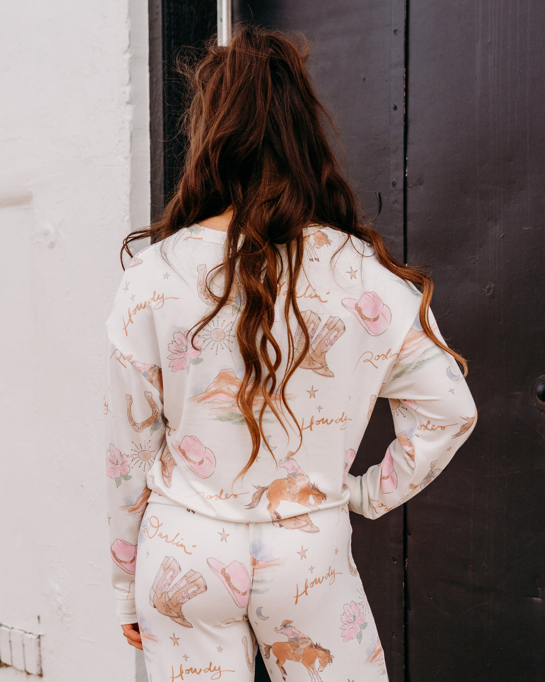 Z Supply: Desert Rose Long Sleeve Top in Vanilla Ice (ZLT261247) - The Vogue Boutique