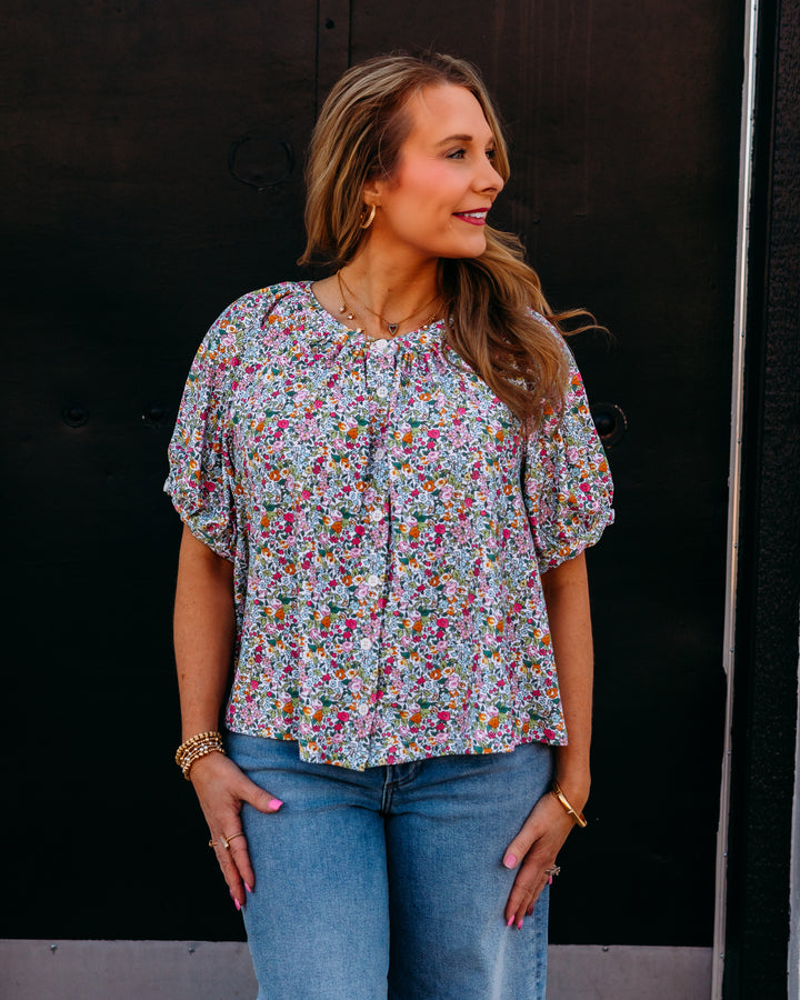 Smith And Quinn: The Imogen Top in Sorbet Bouquet (12034) - The Vogue Boutique