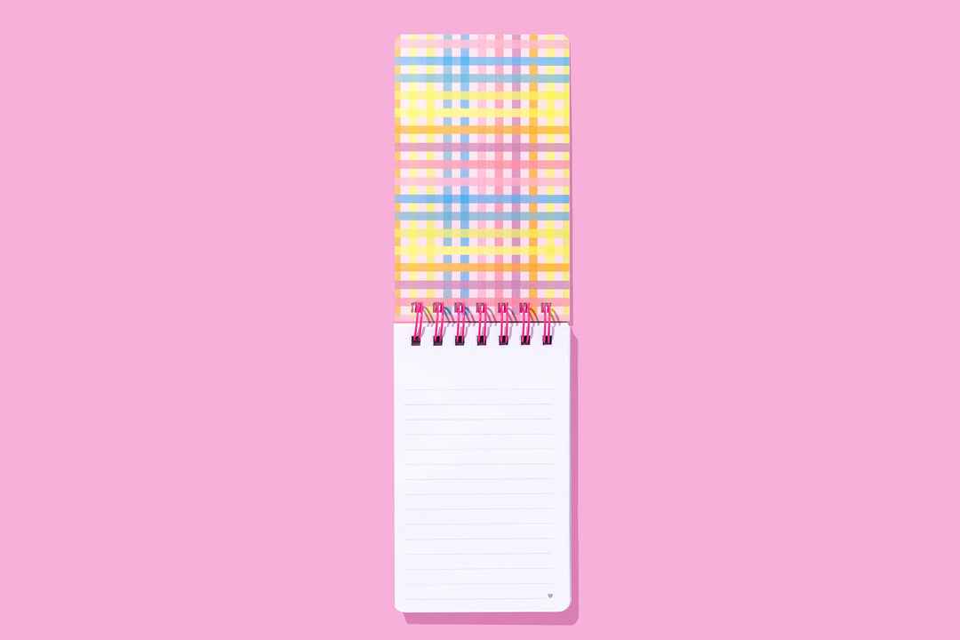 Taylor Elliott Designs: Colorful Bows Spiral Top Notebook