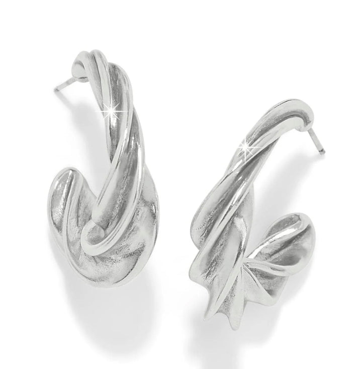 Brighton: Antica Hoop Earrings in Silver JA0160