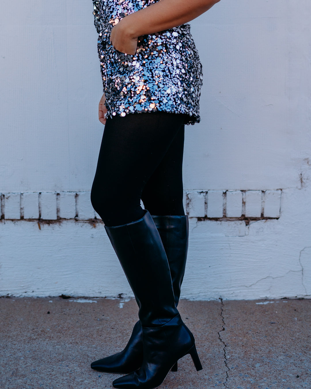 Steve Madden: Celestine Shorts in Silver