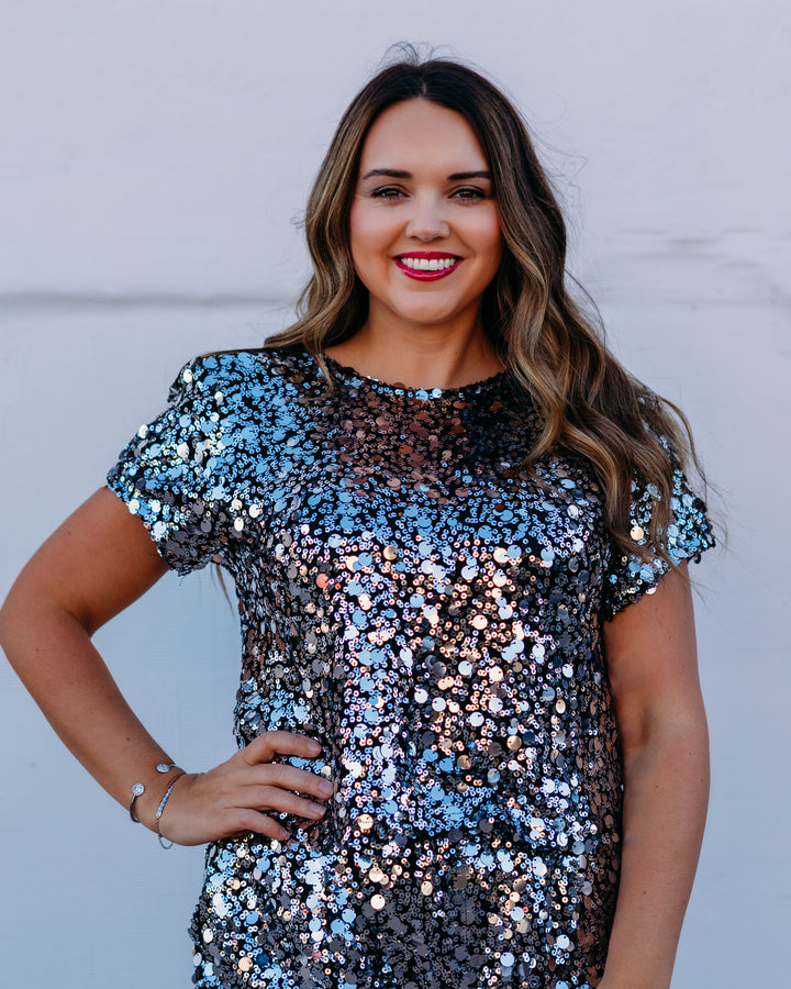 Steve Madden: Cressa Top in Silver