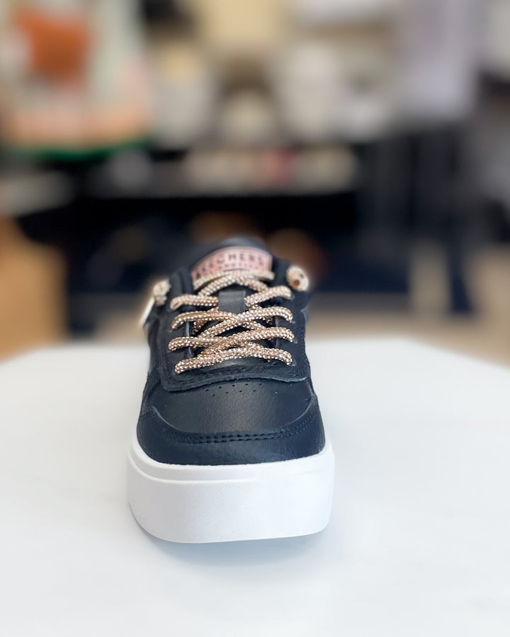 Skechers: Aura Lx-Radiant Glitter in Black/rosegold (310769)