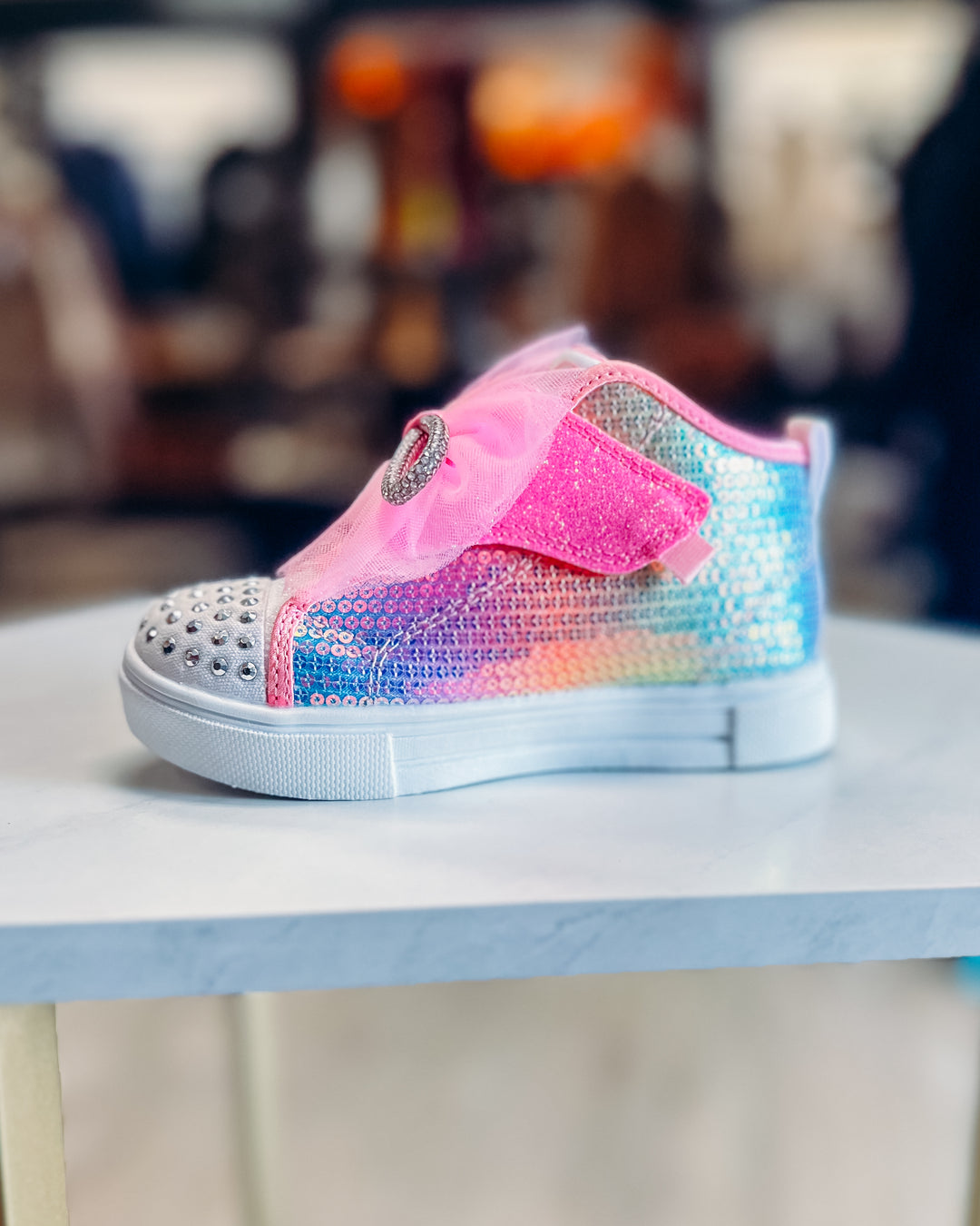 Skechers: Twinkle Sparks Sequin Shimmer Sneakers