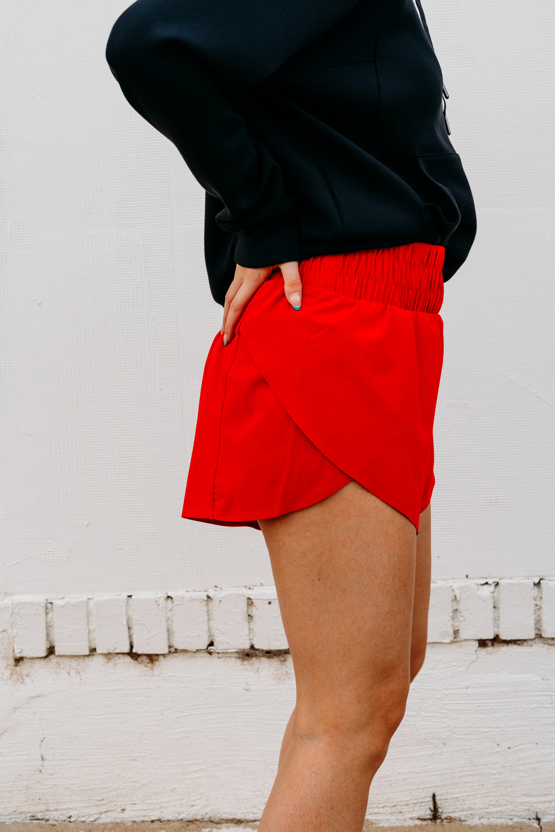 Spanx: Get Moving Activate Run Short in Spanx Red 3"