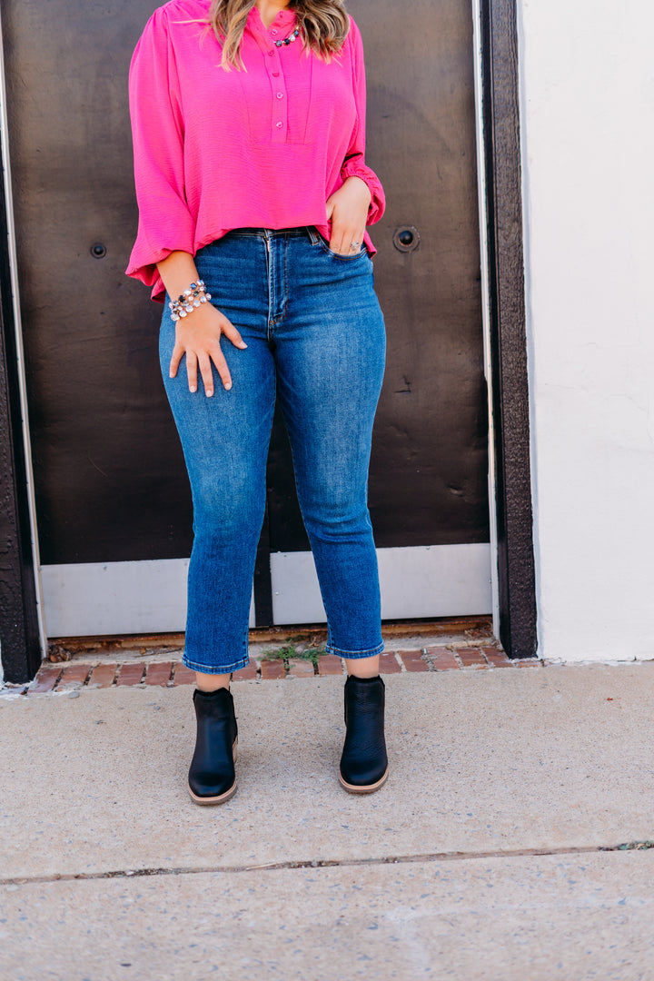 Dear John: Frankie Straight Leg Jeans in Midtown