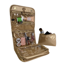 Load image into Gallery viewer, PurseN: Toiletry Case in Gold Luster
