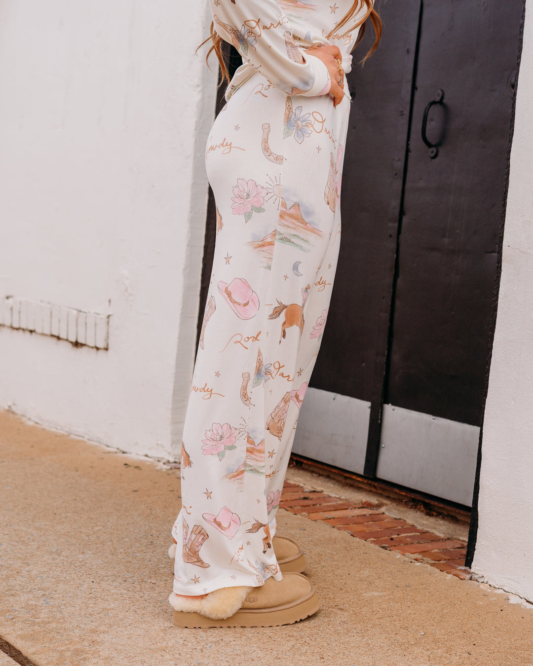 Z Supply: Desert Rose Dawn Pant in Vanilla Ice (ZLP261248) - The Vogue Boutique