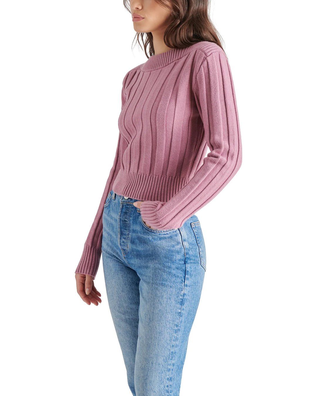 Steve Madden: Serra Sweater in Dark Orchid