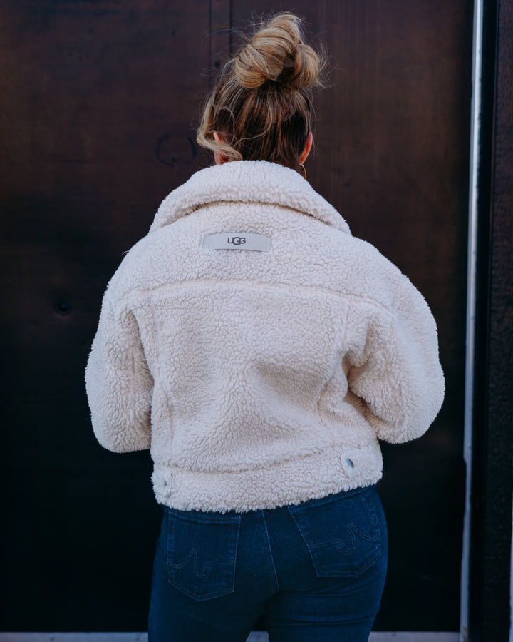 UGG: Frankie Short Trucker Jacket in Natural (1171459)
