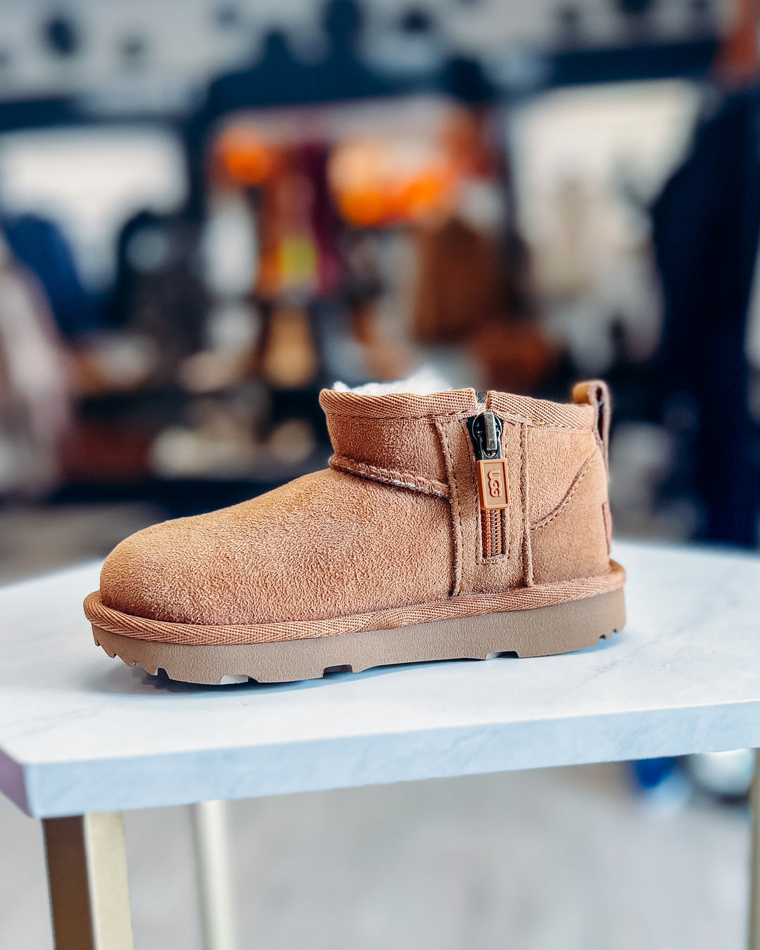 UGG: T Classic Ultra Mini in Chestnut (Children's Shoe)
