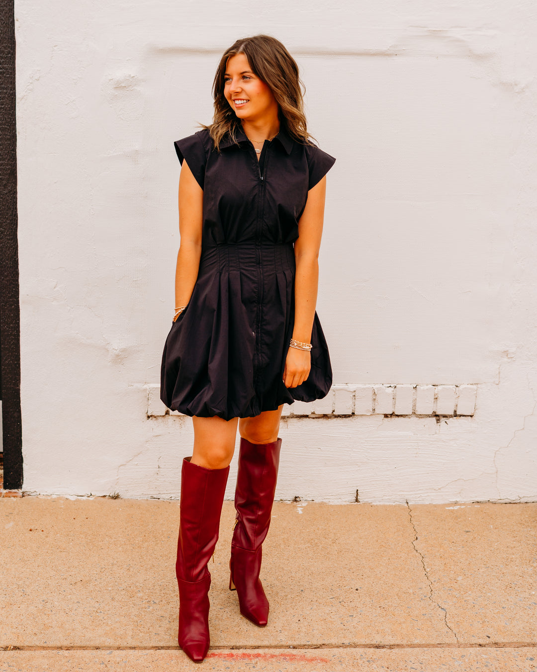 Steve Madden Women's Dyanne Dress, Black, Small Steve Madden Women's Dyanne Dress, Black, Small