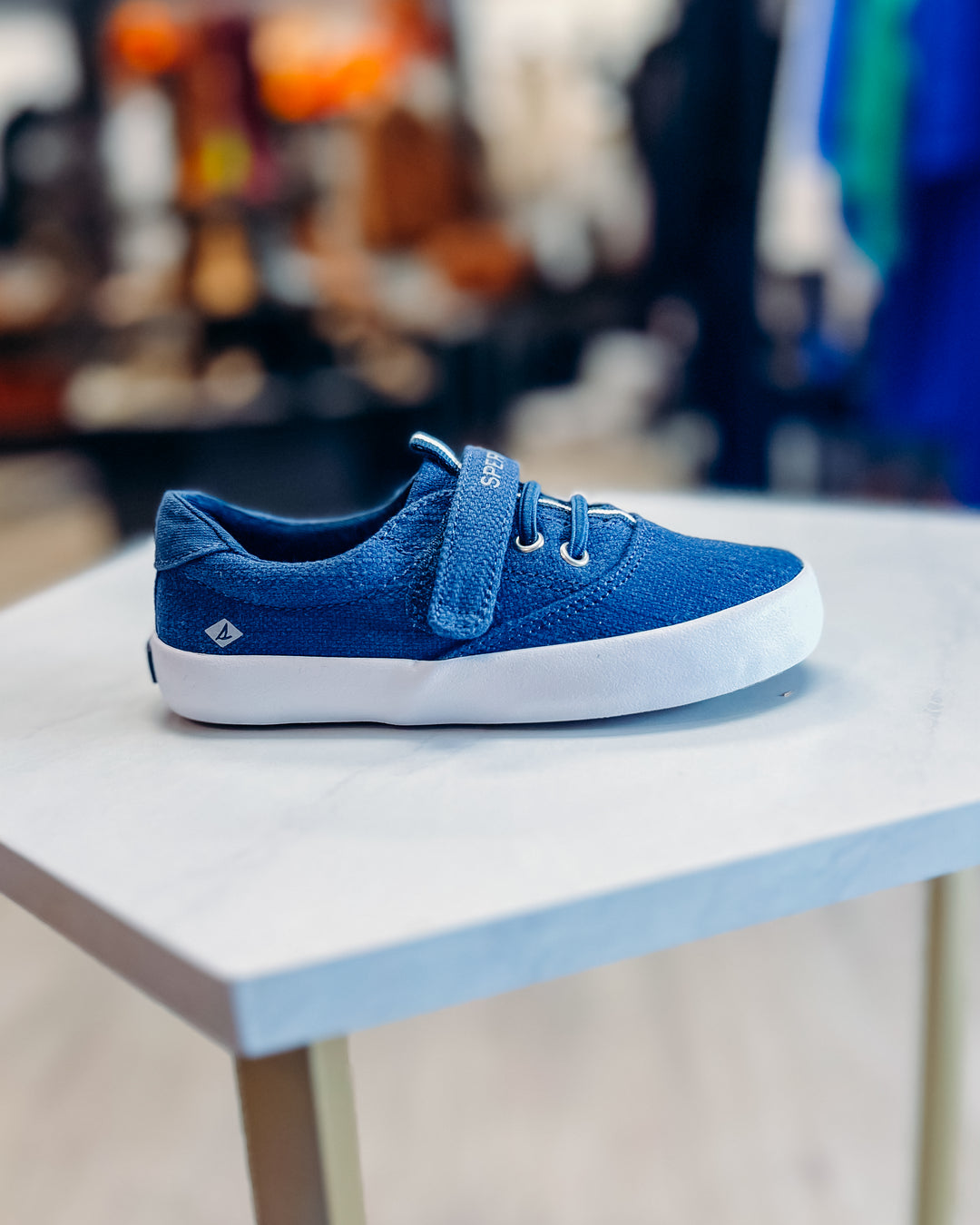 Sperry: Big Kid's Spinnaker Washable Sneaker - Navy