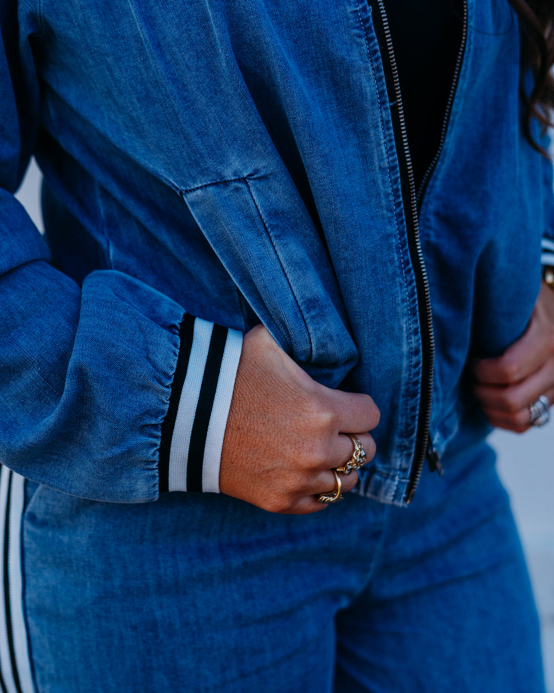 Jodifl: Denim Top H42040